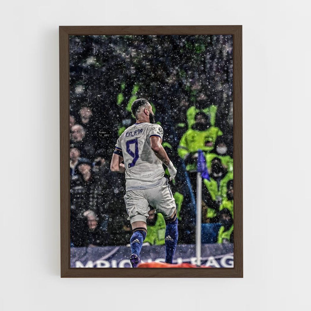 Poster Karim de benzema (vue 5)